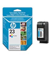 HP 23 Tri-colour Inkjet Print Cartridge*