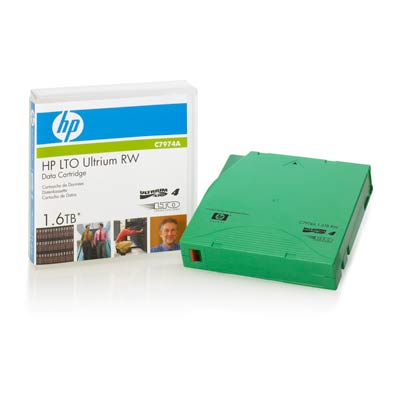 HPE LTO-4 Ultrium 1.6TB Read/Write Data Cartridge