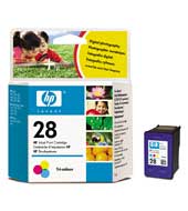 HP 28 Tri-Colour Inkjet Print Cartridge