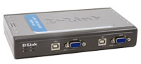 DLink 4 Port USB KVM Switch