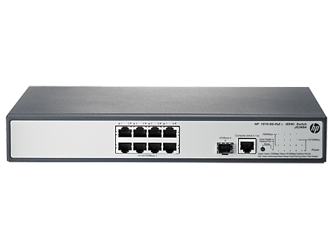 HP 1910-8G-PoE+ (65W) Switch