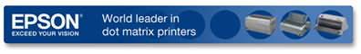 Epson world leader in dot matrix printers