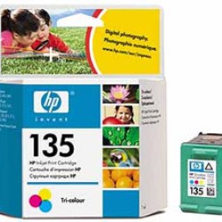HP 135 Tri-colour Inkjet Print Cartridge